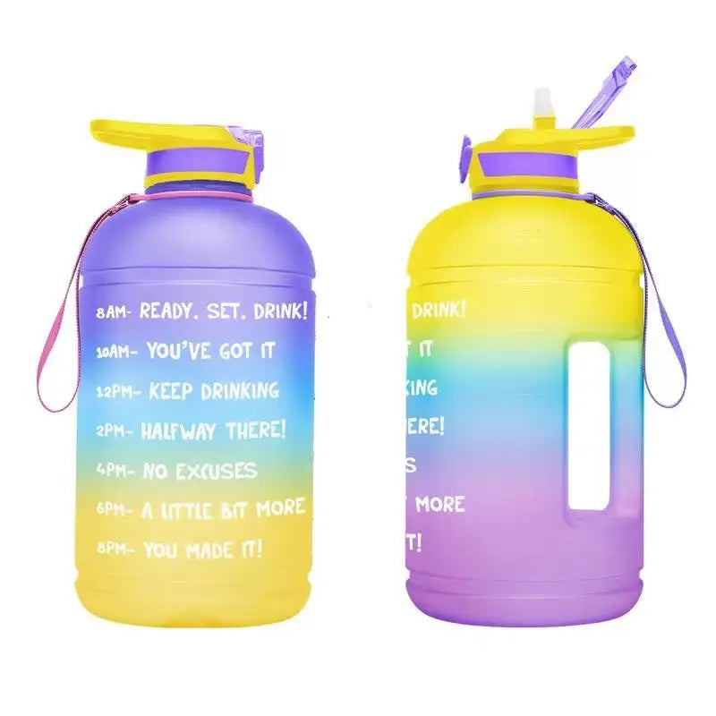 FDFIT 2200ml/3780ml Sports Bottles Large Portable Plastic Gym Sport Water Bottle With Custom Logo