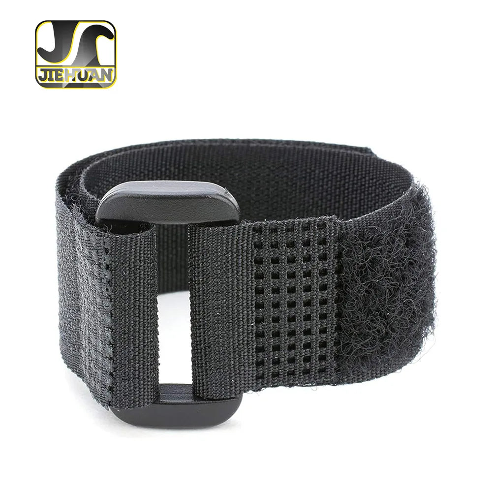Jiehuan Factory's Customized Eco-friendly ROHS/ISO9001 Compliant Industrial Strength Velcroes Elastic Adhesive Nylon Hook Loop