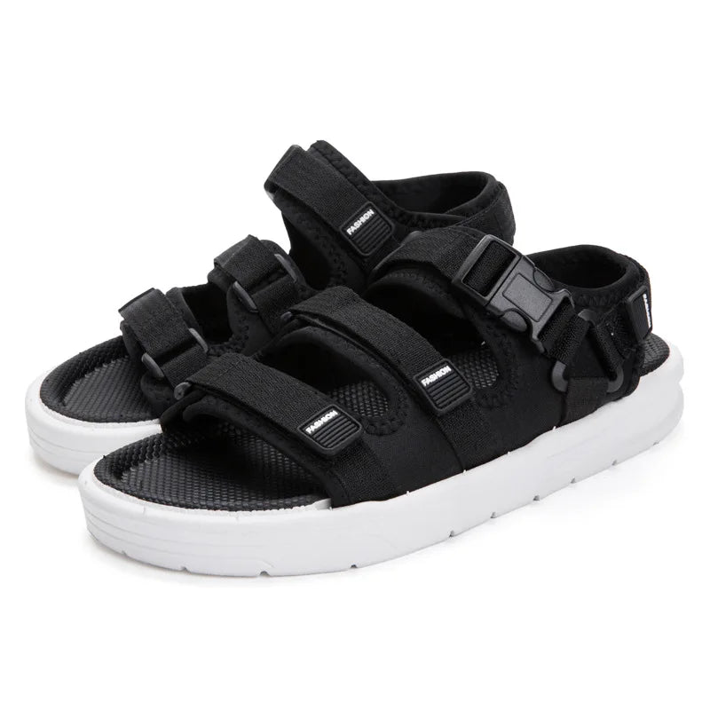 BIYATE New Summer Opentoe Neutral Sandals Soft Bottom Comfortable Breathable Nonslip Casual Sandals