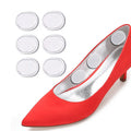 Silicone Transparent Circle Shoe Heel Inserts Insoles Gel Pads Grips Heel Protector Mini Back Heels Foot Tool HA00414