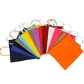 Different Colors Kraft Paper Bag With Handle Ready to Ship in Stock