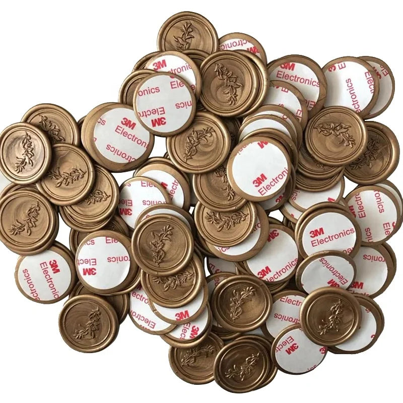 Custom 3D Wax Seal Sticker Wedding Self Adhesive Sealing Wax Stickers