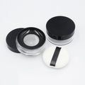 Ready Stock 15g Capacity Empty Plastic Loose Powder Jar with Sifter for Cosmetics Makeup Skin Care Use with Shampoo as Well