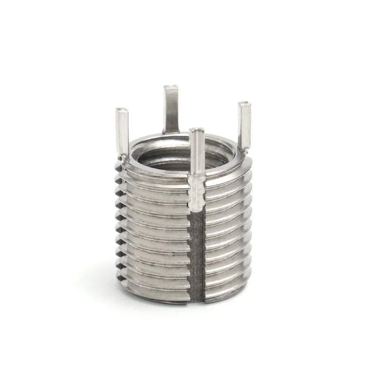 ISO Certified GJB119.1-2001 Standard 6H Accuracy M12*1.75 Key Locking Threaded Inserts 316 Stainless Steel High Speed Rail