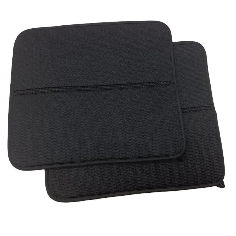 Kitchen Dish Drying Mat Quick Draining Pad Microfiber Dish Drying Mat for Kitchen Counter