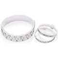 Plastic Ring Measurement Tool for Jewellery Making Reusable Bracelet Sizer Set for Fingers/Wrist White/Black Model BJ-12407 Made