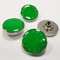 Green Pearl Press Snap Button