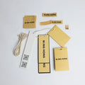 Luxury Custom Logo Printed hang Tags Rope Custom Clothing Seal String Hang Tag Cardboard Garment Labels Hang Tag for Clothing