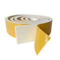 High Density Gray Doors Windows Weather Stripping Foam Seal Tape