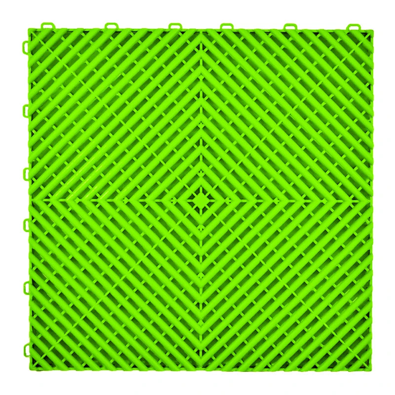 Eco-Friendly Garage Plastic Floor Mat Interlock Click Vinyl Indoor Tiles Spc Flooring Sport Area Floor Covering
