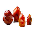Wholesale Natural Carved Crystal Quartz Flame Healing Gemstone Crafts for Decoration