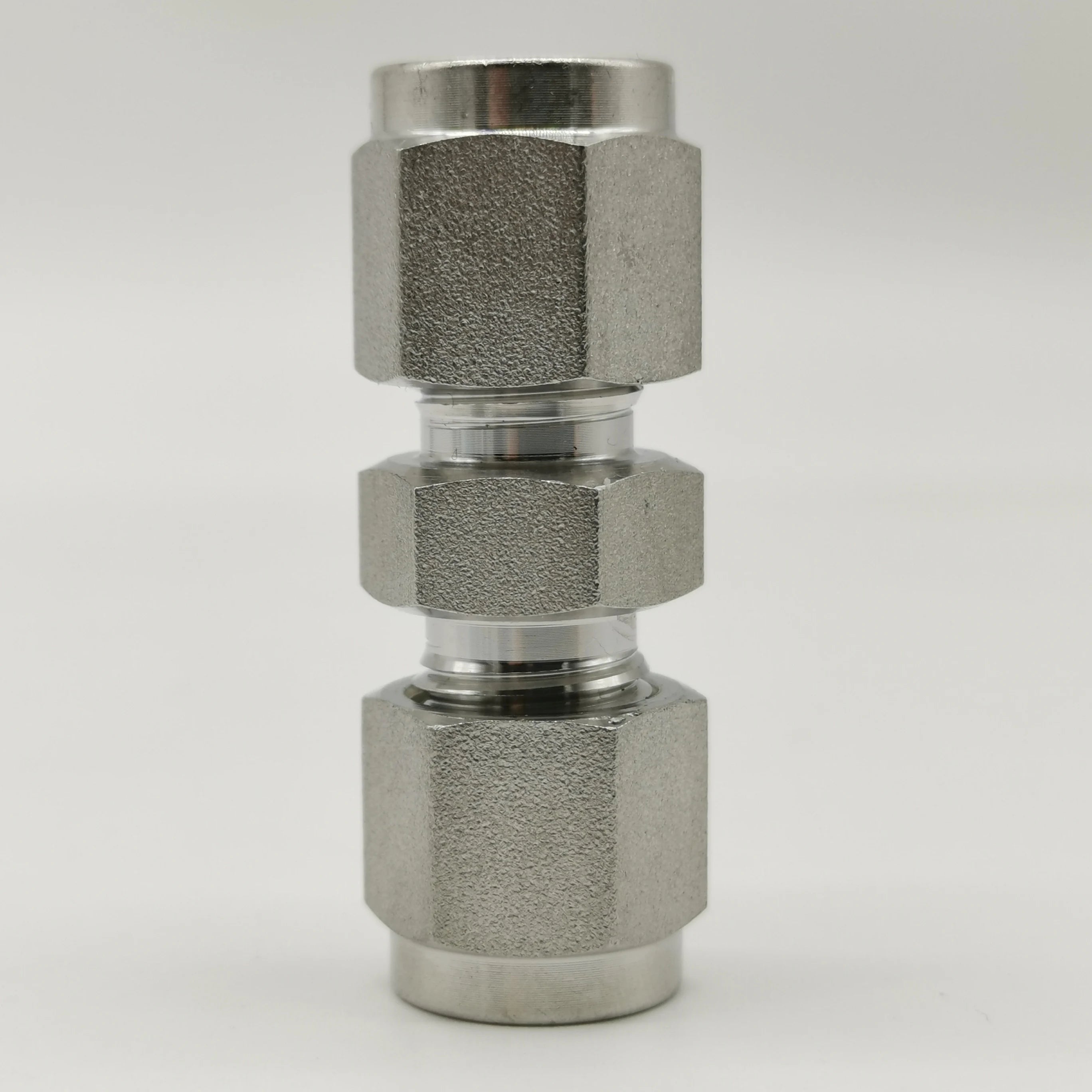 6000 PSI High Pressure Forged Stainless Steel 316L NPT Thread Instrumentation Tube Fitting Compression Tube Union
