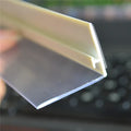 PVC Plastic Price Label Holder Price Display Label Strip Extrusion Profile Plastic Strip of Supermarket Shelves