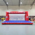 Customized High Quality PVC Outdoor Competitive Game Soccer Goal Inflatable Football Shoot Out