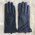 Sample Support New Nice Price Goat Genuine Leather Women Gloves Imitated Deer Leather Comfortable Breathable Leather Gloves