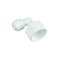 RO Water Fitting Elbow 1/4" 3/8" OD Hose 1/4" 1/2" 1/8" BSP Female Thread Plastic Pipe Quick Reverse Osmosis Connector