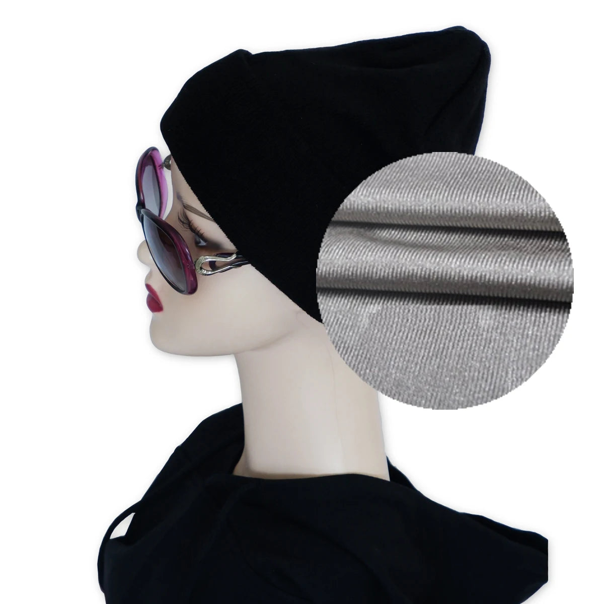 Factory Price Pure Silver Fiber EMF Shield Anti Radiation Beanie Hat with 99.99% Shielding Unisex Design