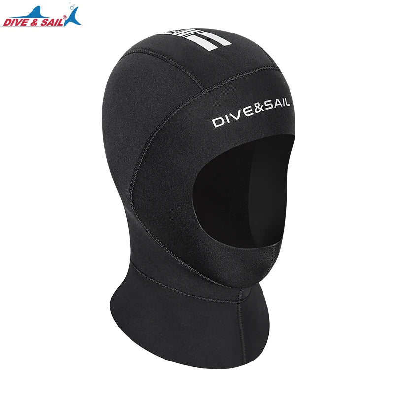 Wholesale 3mm Neoprene Hat Unisex Cold Proof Scuba Diving Accessories Cap Winter Keep Warm Diving Hood for Spearfishing Surfing