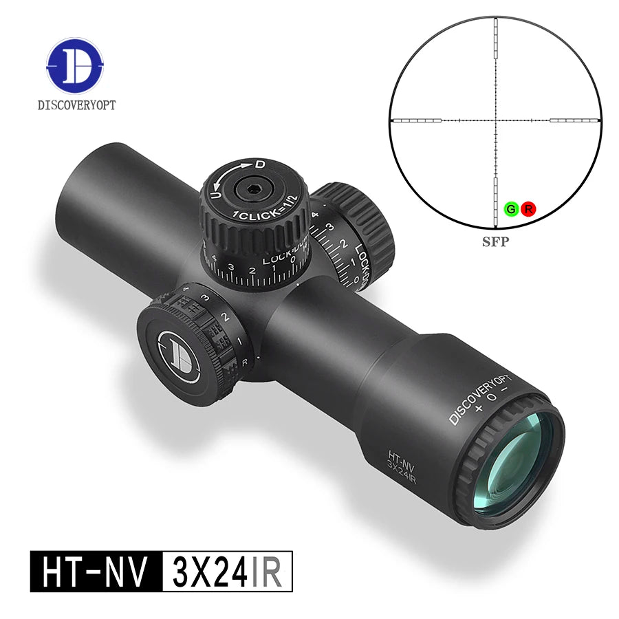 New Coming Discovery Optics 3X24IR Outdoor Hunting 3x Scope