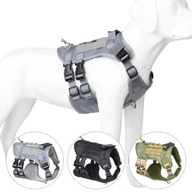 Pet Tactical Chest Vest Vest Vest Dog Chest Harness Oxford Cloth Large Dog Leash Pet Harness