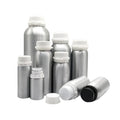 Industrial Grade Aluminum Bottle Wholesale Metal Bottles PP Tamper Evident Screw Cap ISO9001 Certified Screen Printed Essential