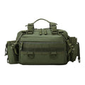 Waterproof Durable Nylon Outdoor Tactics 3P Assault Bag MOLEE Camouflage Single Shoulder Fishing Gear Bag for Hunting Crossbody