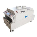 110 220v Power Saving 6 Heating Zone Puhui T-961 Small Reflow Soldering Oven for Single Double Side PCB LED Assembly Station