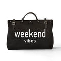 Fashion Canvas Tote Bag Casual Weekender Travel Bag  Big Capacity Handbag  for Men and Women