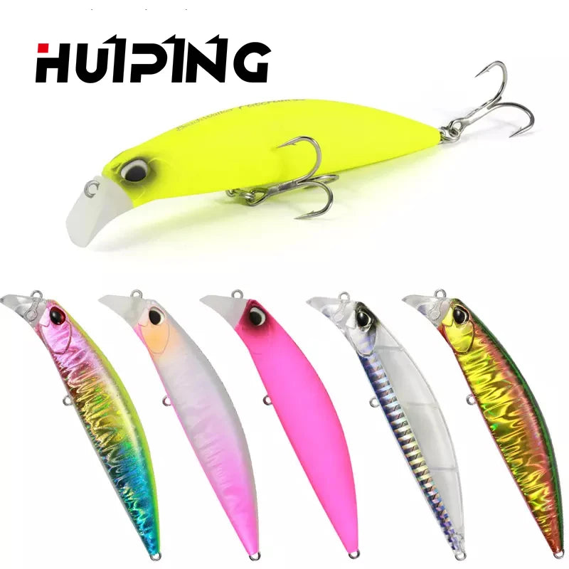 Lures Fishing Wholesale 95mm 30g Heavy Sinking Minnow Lure Hard Bait Beach Walker Pesca Bass Fish Lure