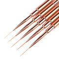 Cheap Wholesale Nail Art Liner Brushes Brush Nail Painting Set Gel Liner Nail Art Set with Custom Design