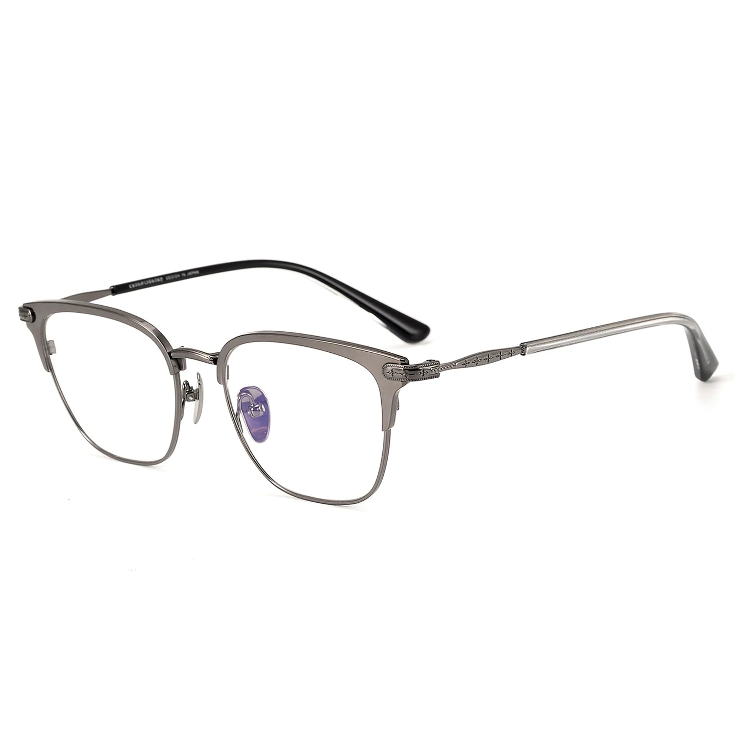 Good Quality Gentleman Optical Ultra Light Long-Distance Business Titanium Granny Unbreakable Reading Glasses Eyeglass Frame