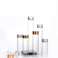 Borosilicate Flat Bottom Cylinder Glass Test Tubes with Aluminum Screw Cap and Screen Printing