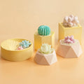 ANK Big Cement Pot Mould House Silicone Flower Concrete Planter Pot Molds for Home Planting