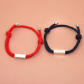 Fashion Nautical Rope Bracelet for Men Women Non Tarnish Custom Engraved Blank Charm Braided Sailing Rope Adjustable Bracelet