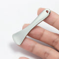 Hygienic Metal Cosmetic Spatula Zinc Alloy Face Cream Scoop Mini Makeup Spoon for Skincare Safety