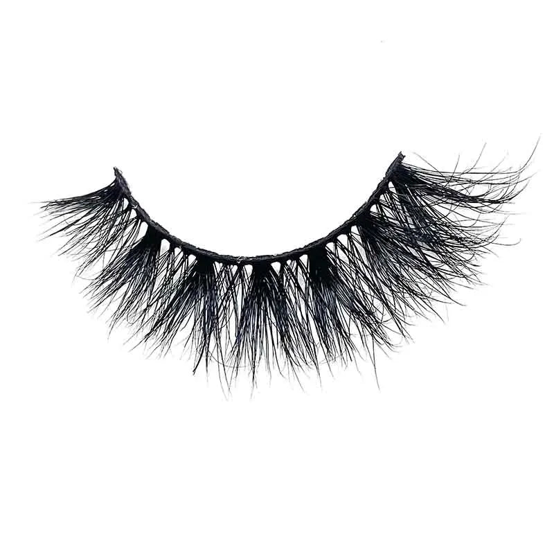Factory Price Wholesale 3D Mink Lashes Handmade Soft Strip Eyelashes Natural Colorful Thick Plastic Lashes