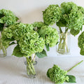 Hotel Floral Decoration Simulated 3D Single Artificial Large Hydrangea Feel Moisturizing Royal Hydrangea for Wedding