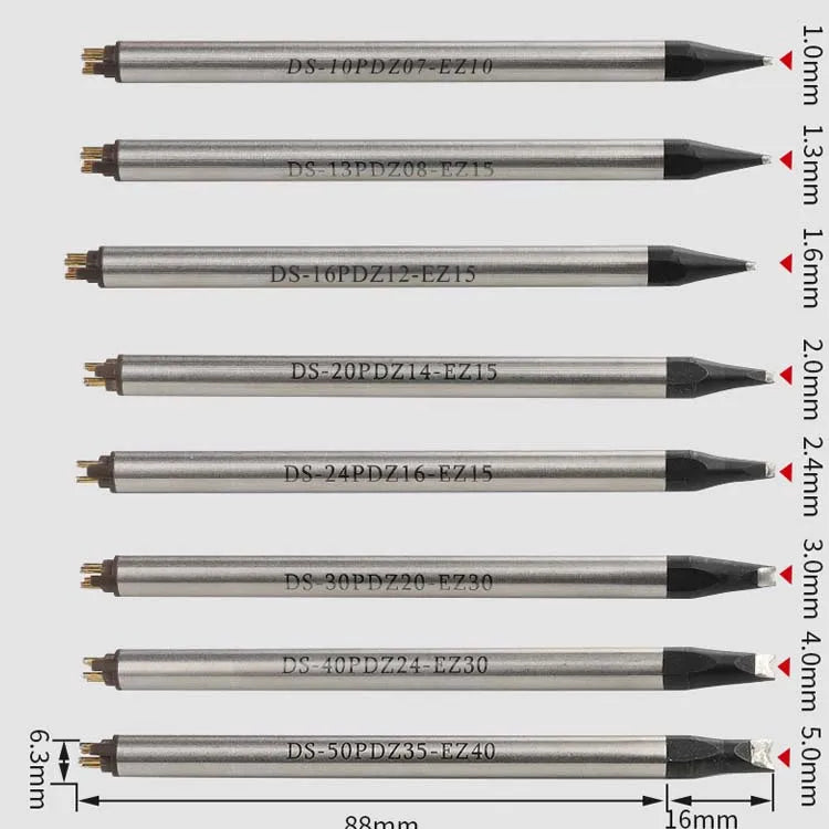 Apollo Soldering Tip DS-24GDV14-EZ15/DCS-24DV1 Cartridge DN 40GDV17-BZ30 soldering iron tip