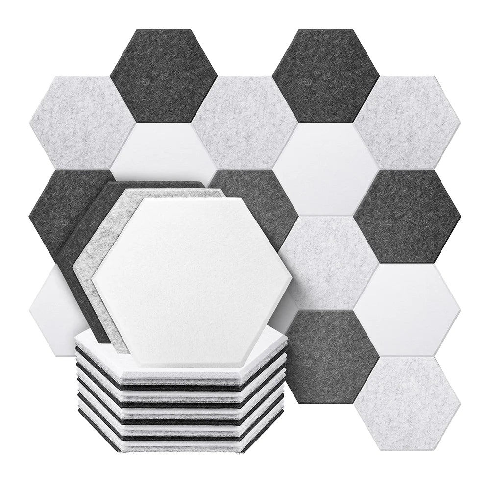 Woxin Sound Absorbing Decorative Wall Ceiling Tiles Noise Reduction Eco-Friendly PET Fiber Acoustic Panels