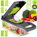 12 in 1 Manual Mandoline Slicer Vegetable Chopper Multifunctional Kitchen Onion Vegetable Cutter Manual With Customized Logo
