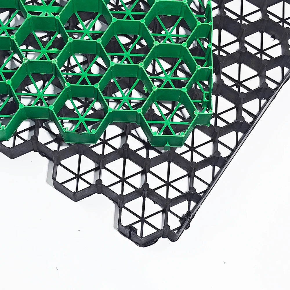 New Materials in Stock 8Pcs Plastic Heavy Duty Grass Paver Grid Slope Greening Lawn Grass Planting Grid for Fire Lane