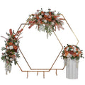 Outdoor Wedding Decorative Silk Flower Ball Centerpiece Flower Row for Arch Arrangement