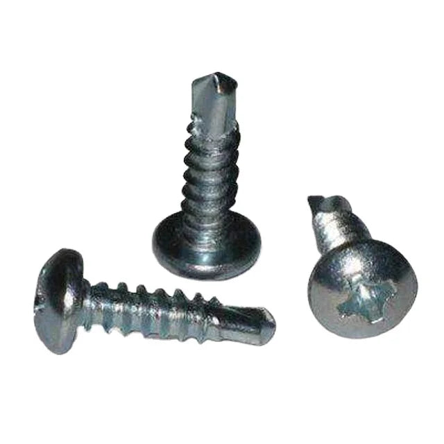 Quick-Fix Pan Head Self-Drilling Tek Screws for Metal Framing & HVAC Projects