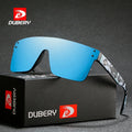 DUBERY Aaa Quality Polarized Fashion Sunglasses Men 2026 Rimless Big Frame Oversized High Quality Sunglasses Cool Sunglasses