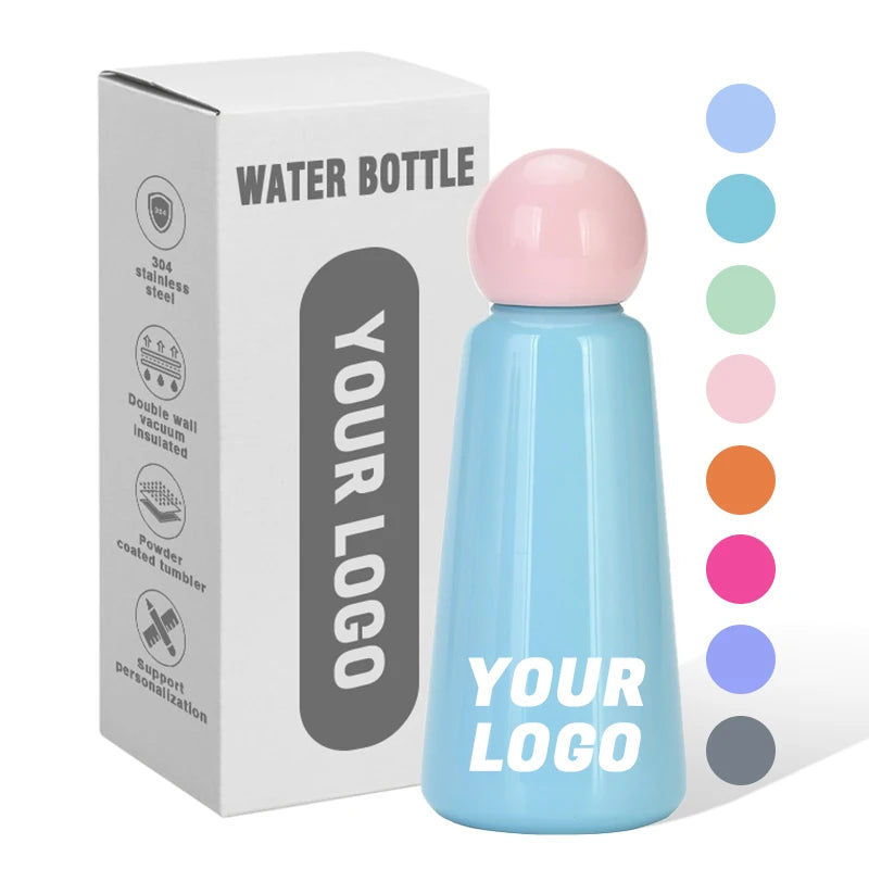 Logo Custom 350ml 500ml Chess Piece Tumbler Double Wall Stainless Steel Water Bottle