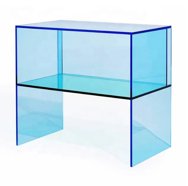 Customized Factory OEM  Modern Ins Bedside Table Two-Way Side TableAcrylic Side Table