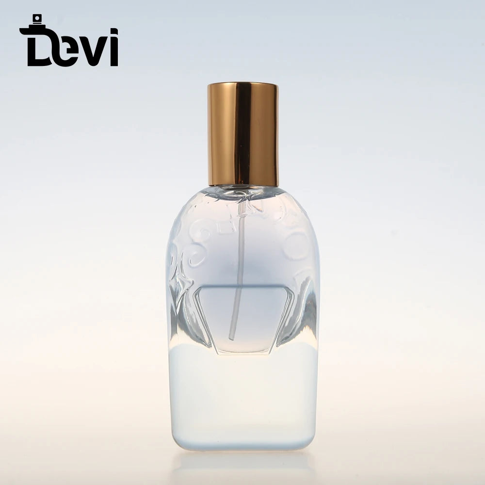 Devi Wholesale 30ml 100ml Luxury Empty Container Perfume Glass Bottle for Perfume