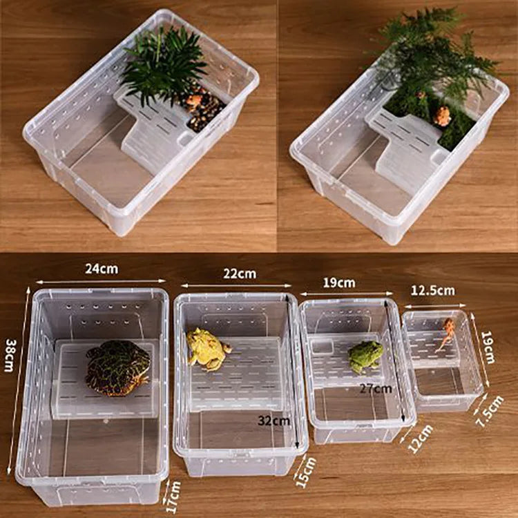 Hot Selling Environmentally Friendly PVC Material Transparent and Breathable Sturdy Reptile Terrarium