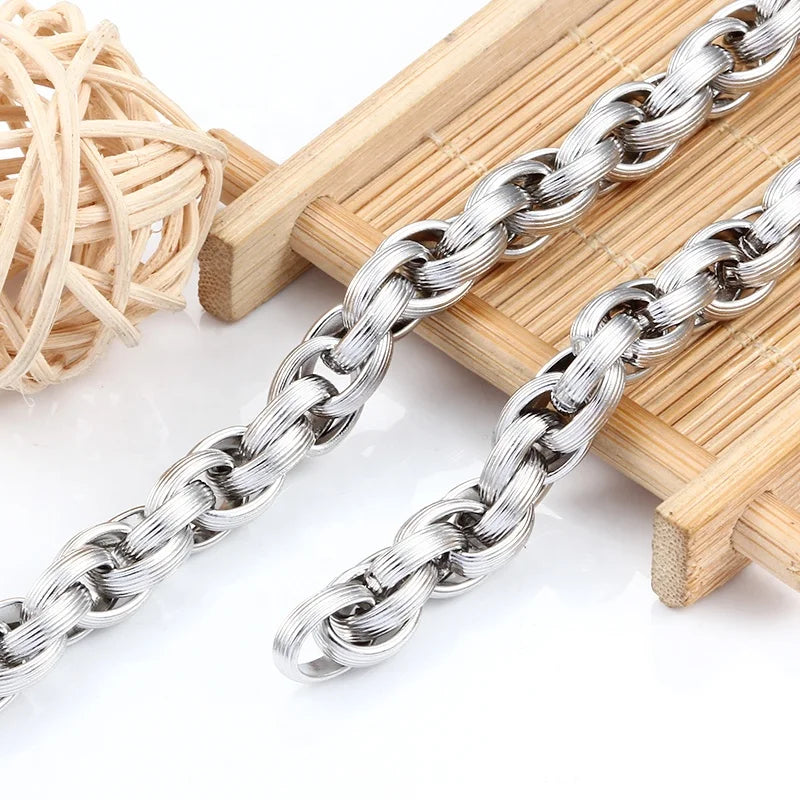 Best Selling Handmade Chain Stainless Steel Cross Necklace Chains Bulk for Diy Jewelry Findings Making