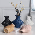 High-End Large Green Ceramic Porcelain Artificial Hydroponic Flower Vase for Dining Table Living Room Entrance or Home Decor